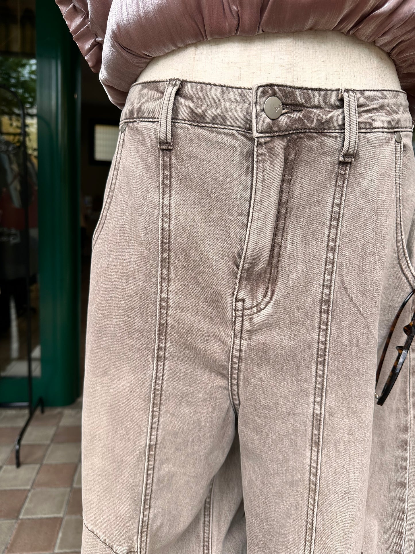 Jeans taupe