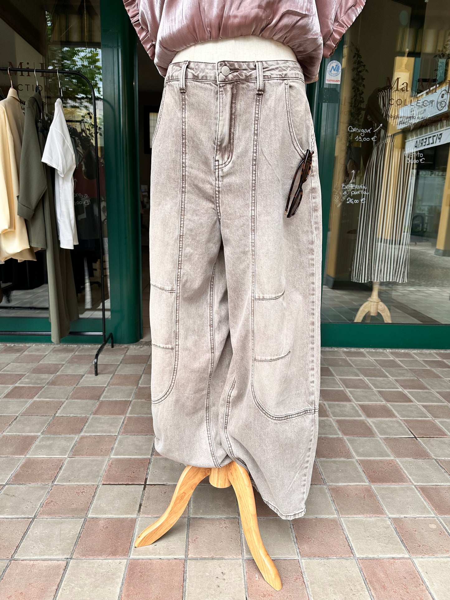 Jeans taupe