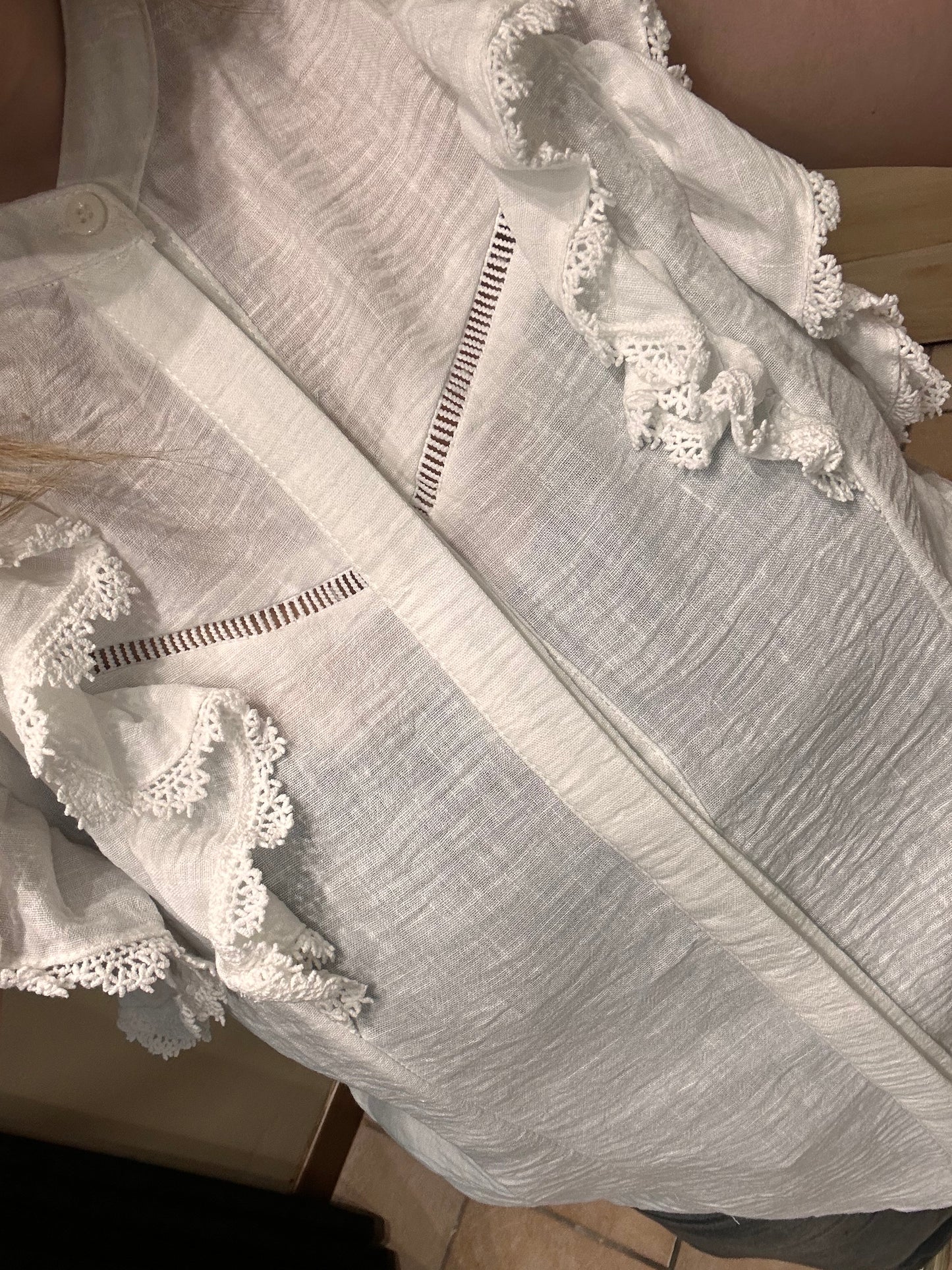 Blusa volant
