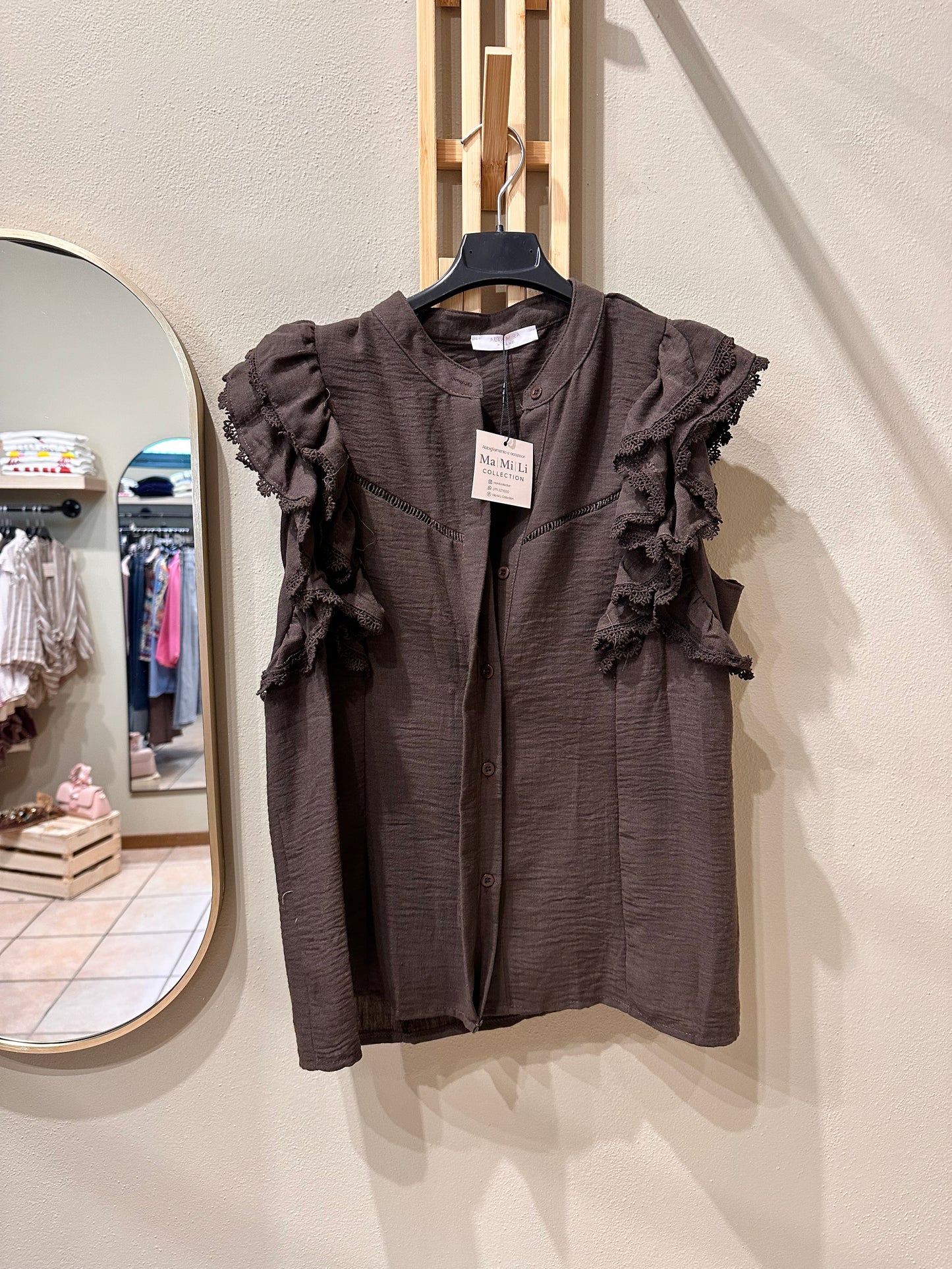 Blusa volant