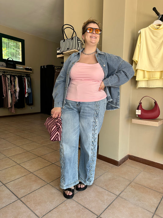 Jeans treccia