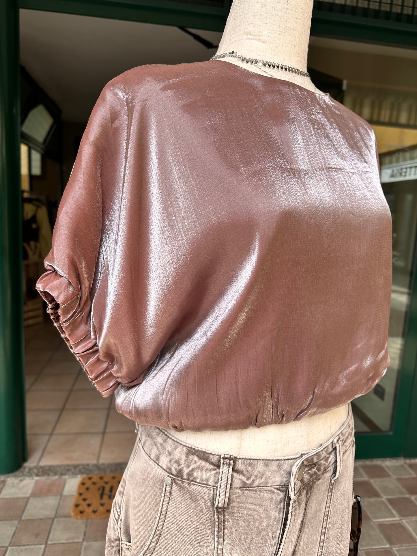 Blusa lurex