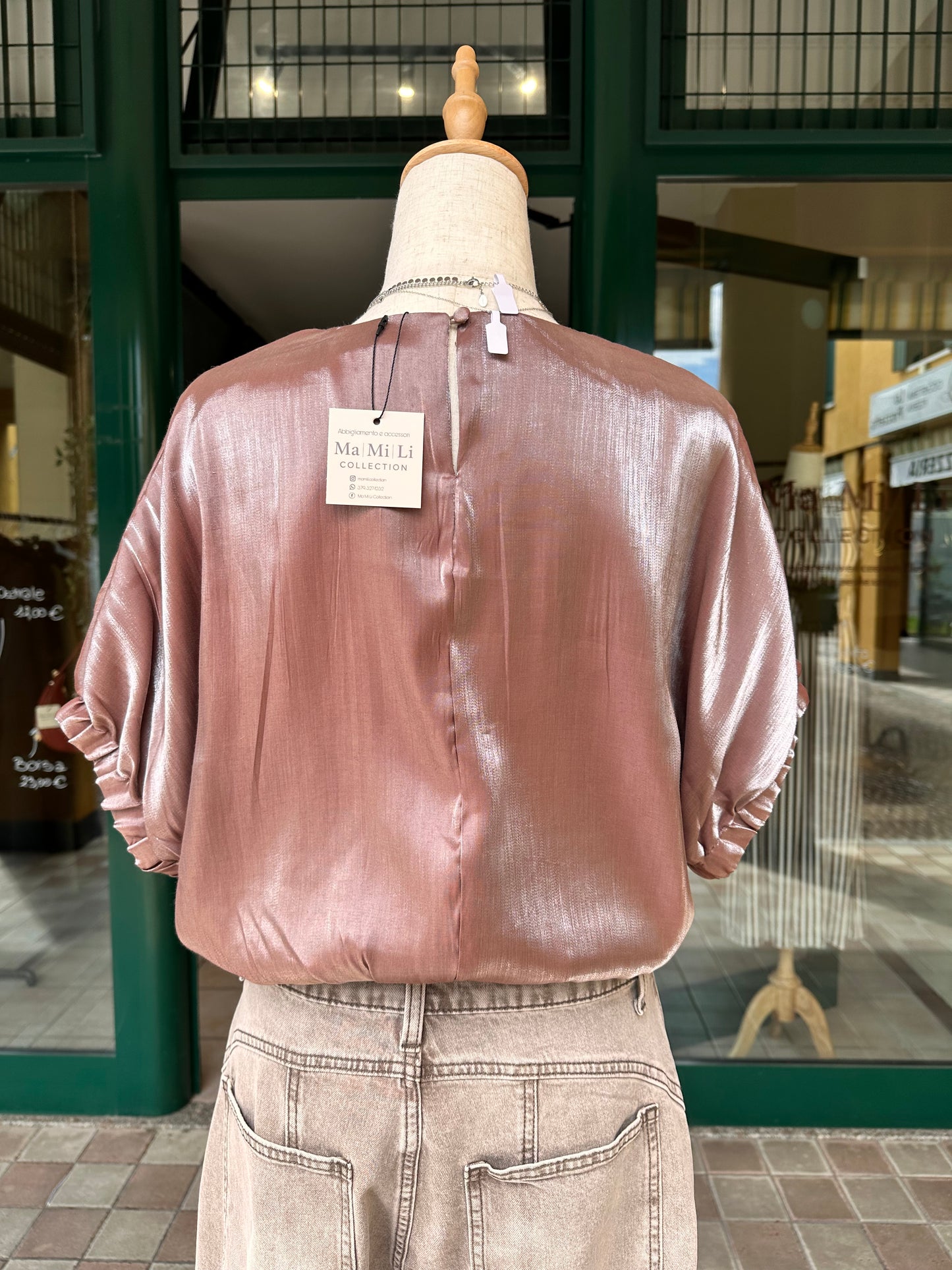 Blusa lurex