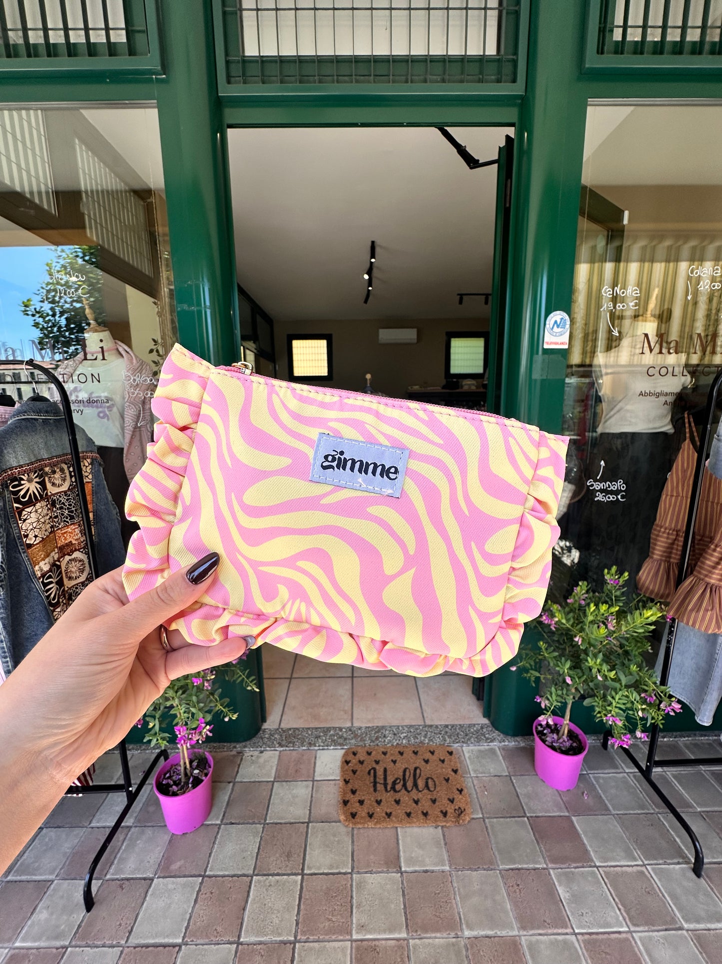 Mini pochette fantasia