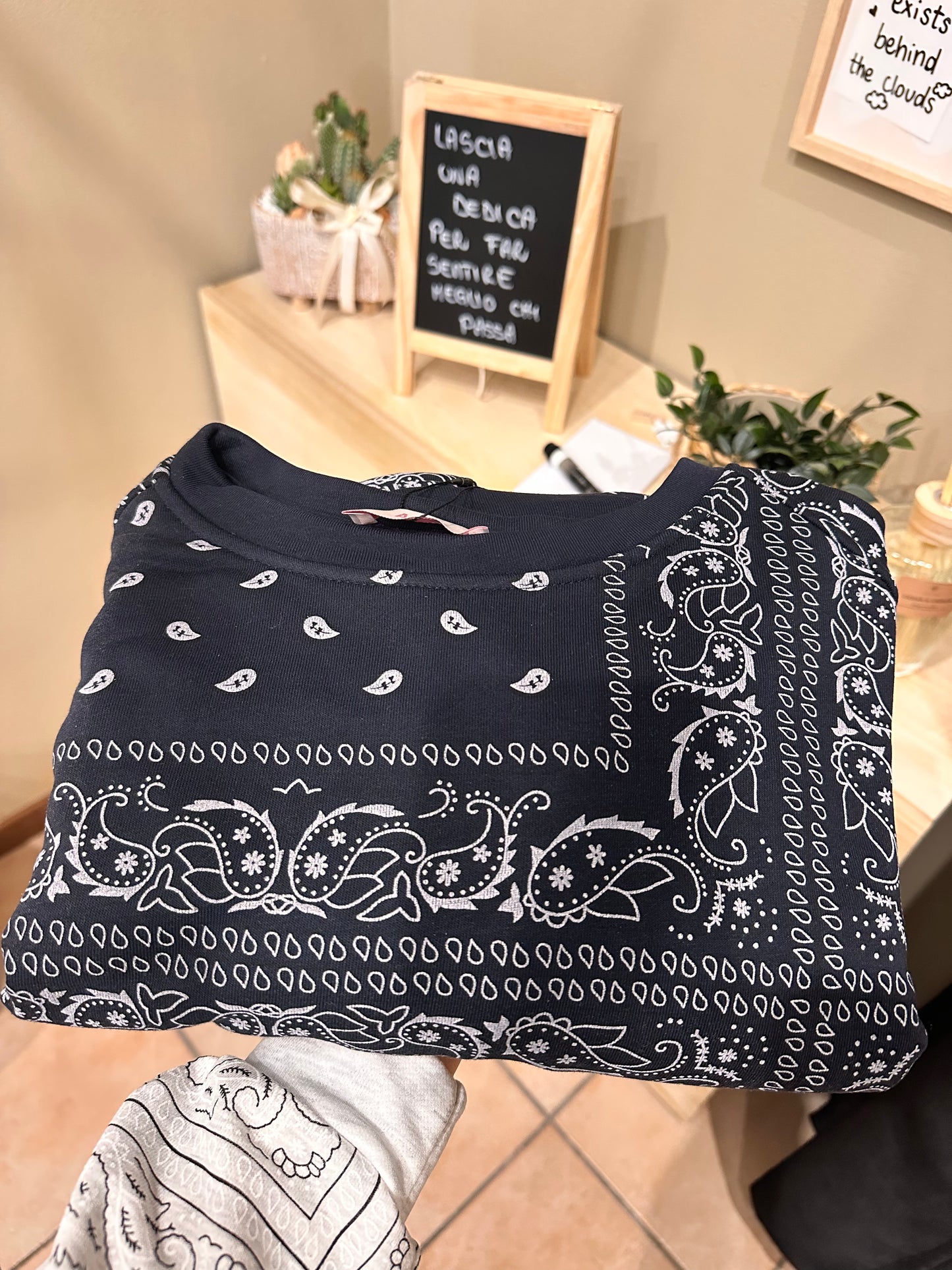 Felpa bandana
