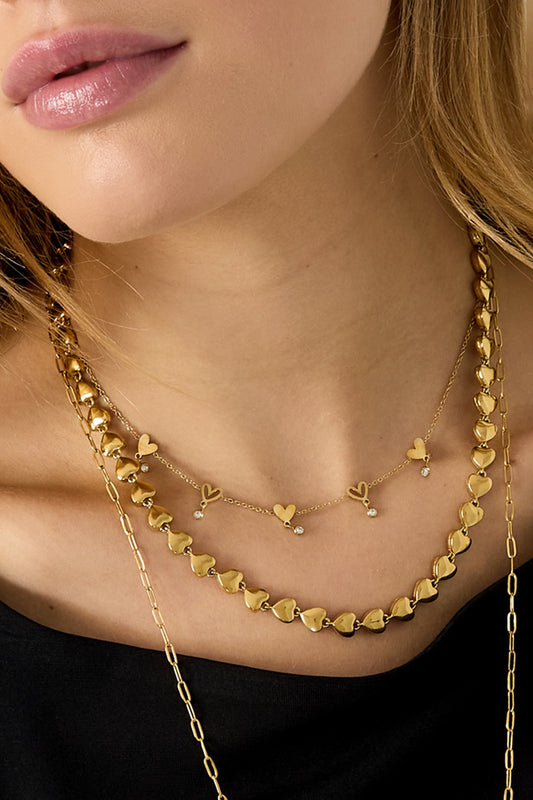 Collana CATENA DI CUORI