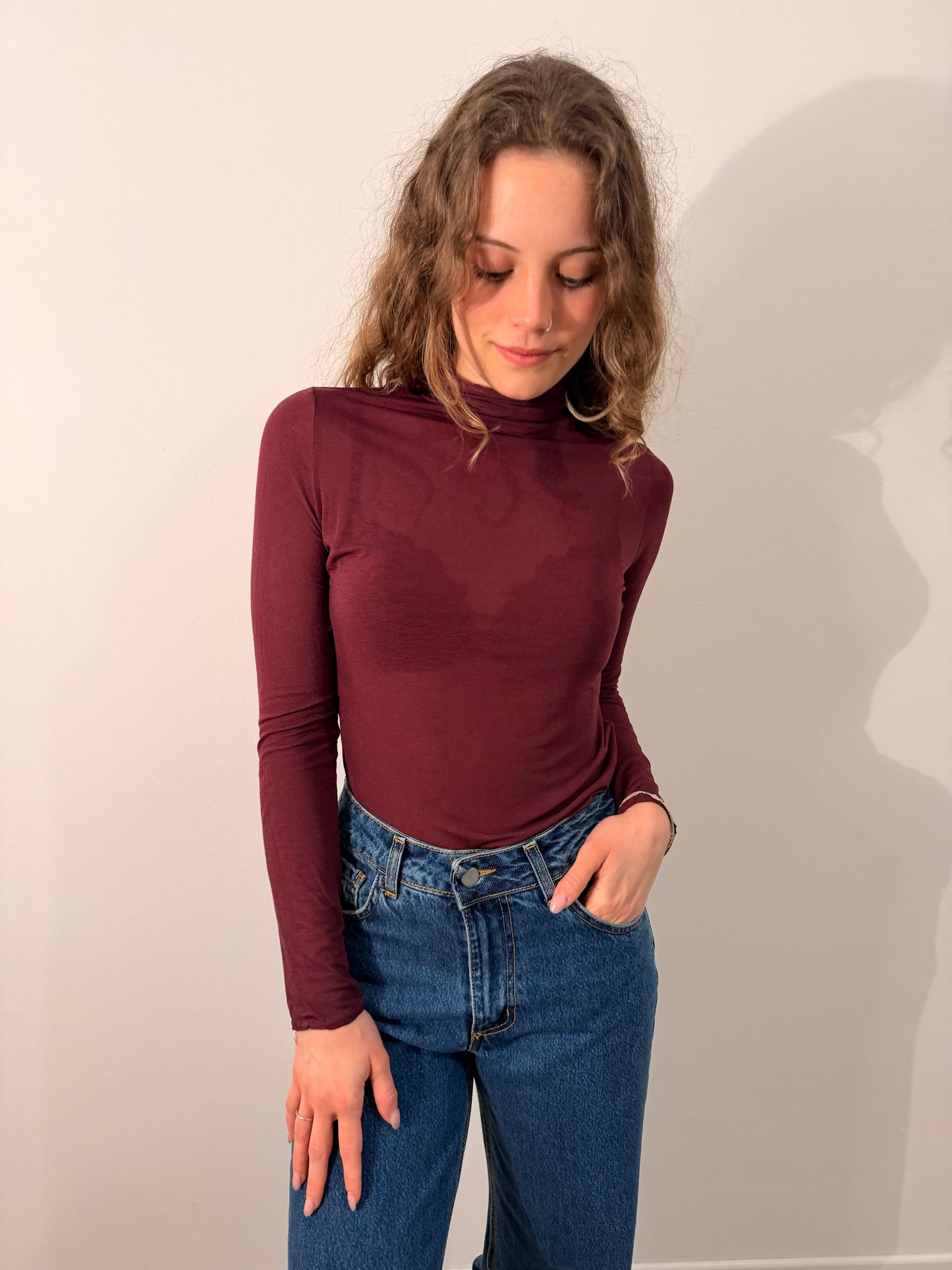 Maglia collo alto CASHMERE