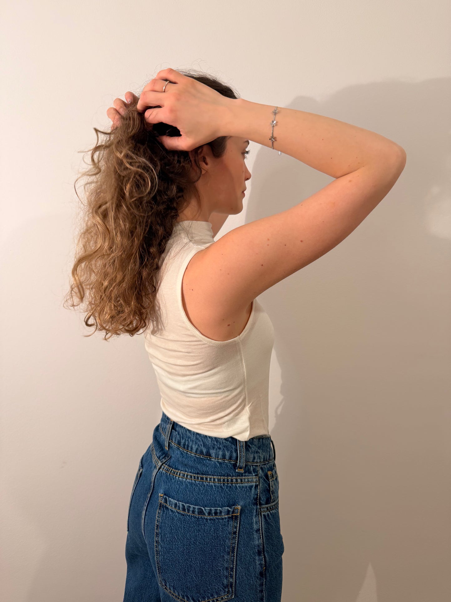 Top collo alto CASHMARE